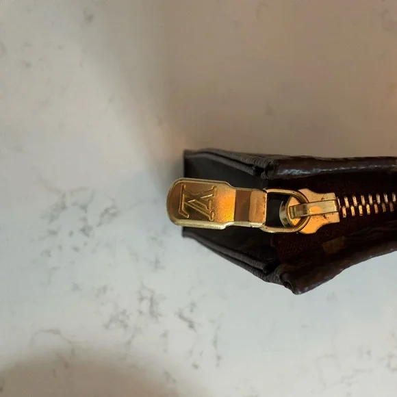 Louis Vuitton Brown Monogram Toiletry Pouch - Picture 4 of 5
